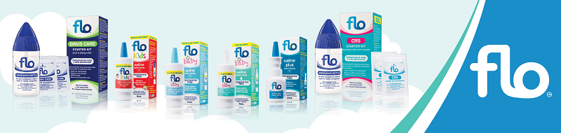 Flo range of nasal spray products, to aleviate symptoms of the common cold
